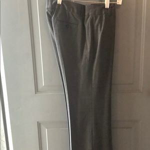 Grey slim fit dress pants